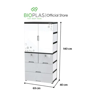 tu nhua 2 canh 4 ngan