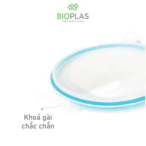 Bộ 3 hộp thực phẩm tròn Biohome