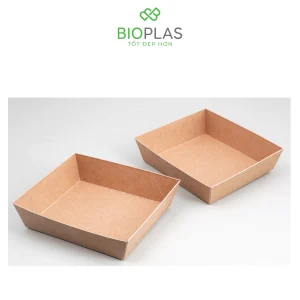 3RHOME-HỘP GIẤY VUÔNG NÂU 145*125