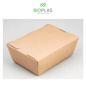 3RHOME-Hộp giấy nắp đậy 900ml (hộp cơm)