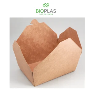 3RHOME-Hộp giấy nắp gài 2000ml nâu