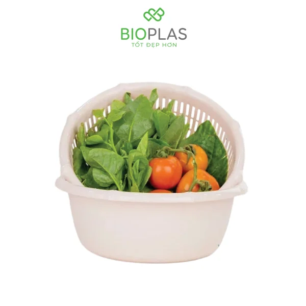 Bộ thau rổ trúc Biohome