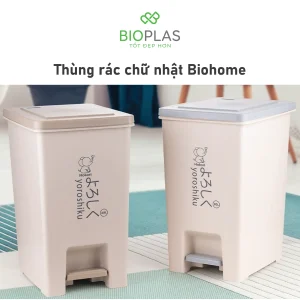 Thùng rác chữ nhật biohome