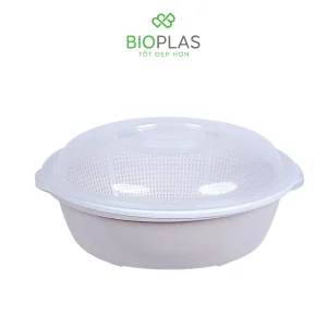 Bộ thau rổ nắp Biohome
