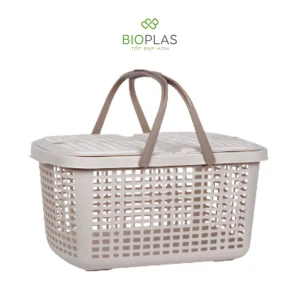 Giỏ xách quai giữa có nắp Biohome