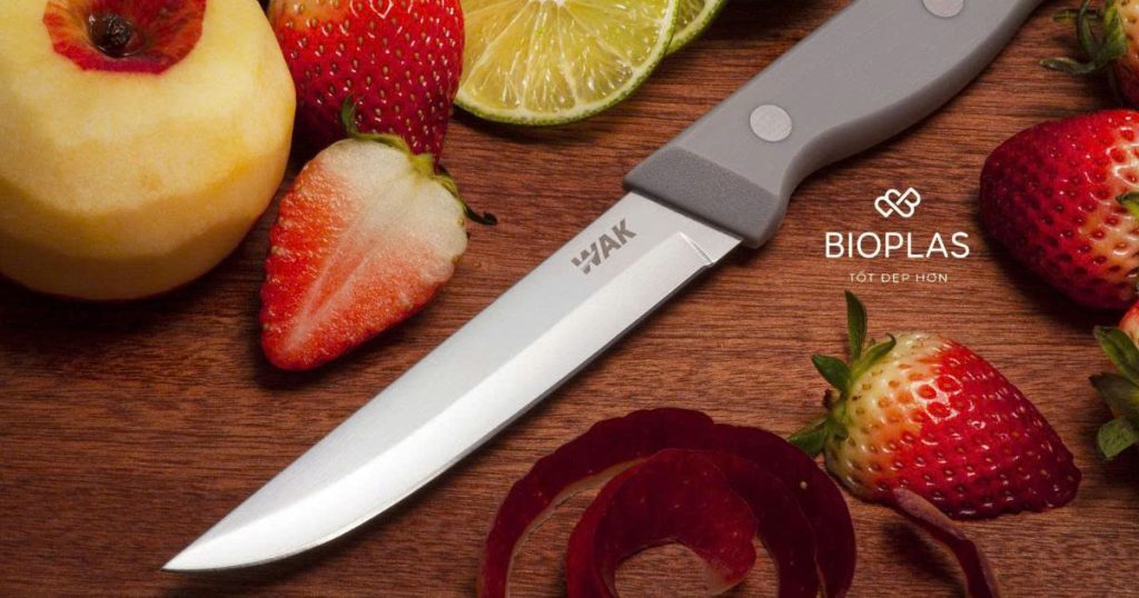 Dao gọt hoa quả của Bioplas được nhiều gia đình tin dùng