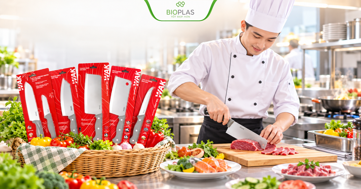 Bộ dao đầu bếp chuyên nghiệp gồm những gì?