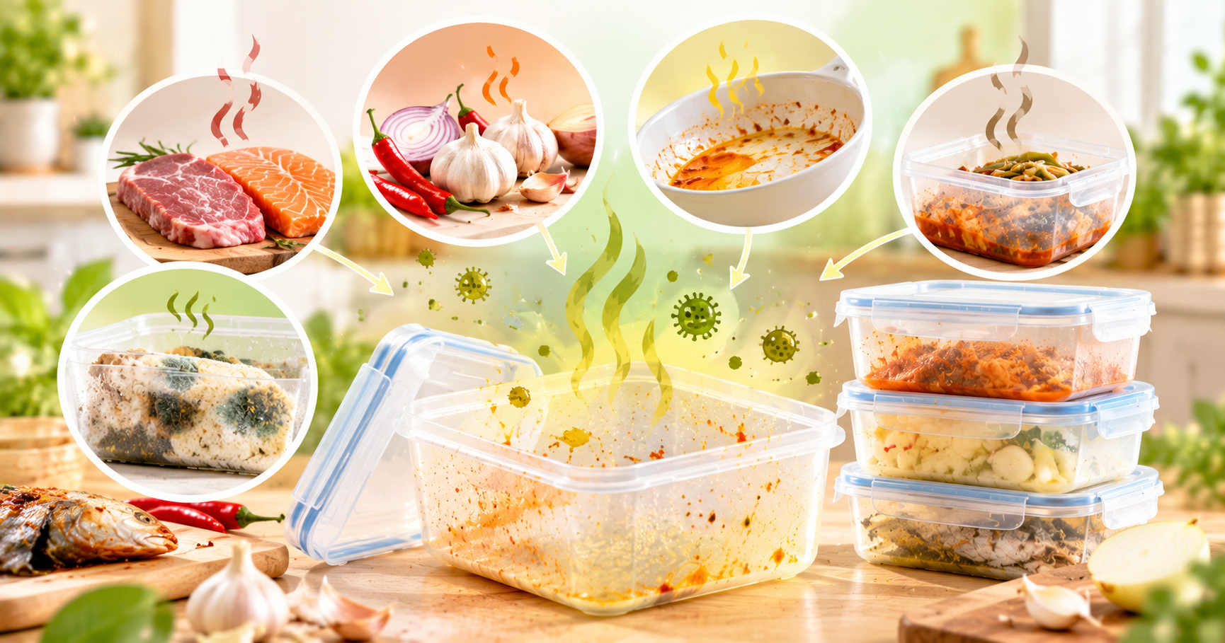 9 cách khử mùi hôi hộp nhựa an toàn, hiệu quả