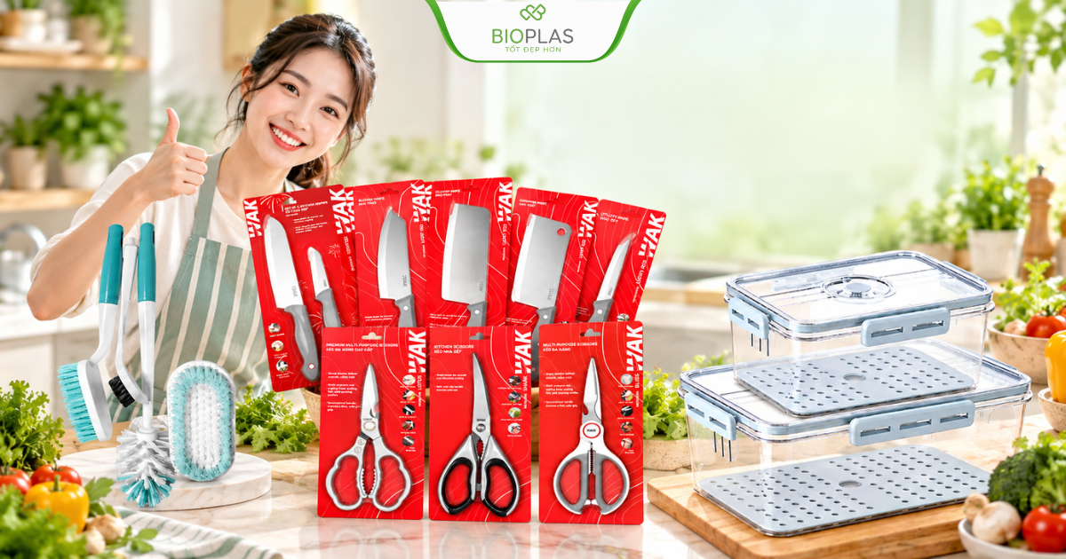 Top 9 dụng cụ nhà bếp hữu ích cho gia đình